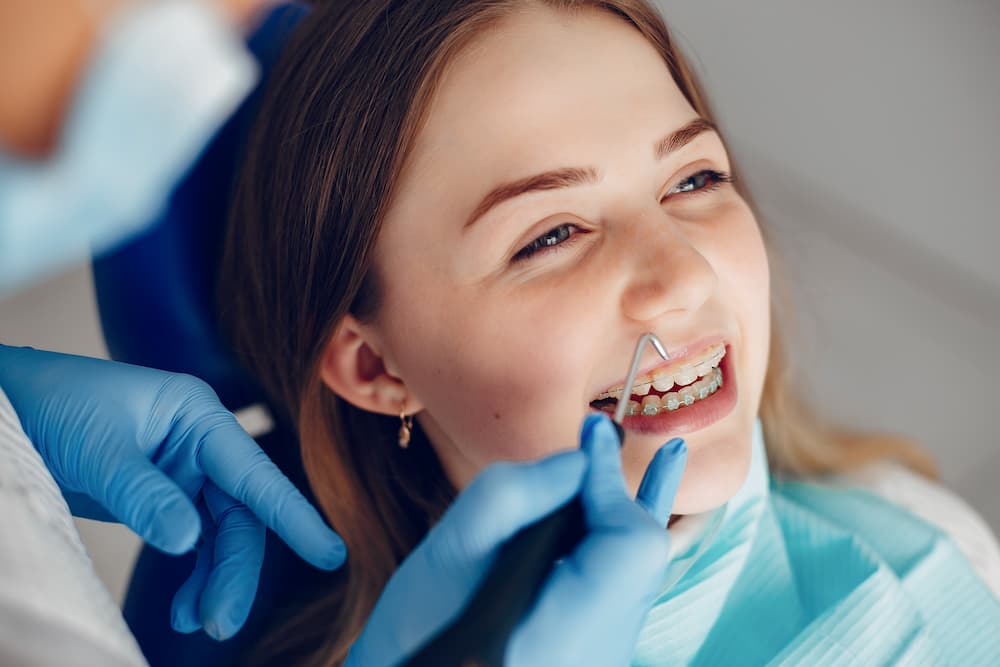 Paciente en tratamiento dental